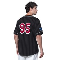 Toronto Raptors Starter Batter Button Up Top Back_Angled_Right