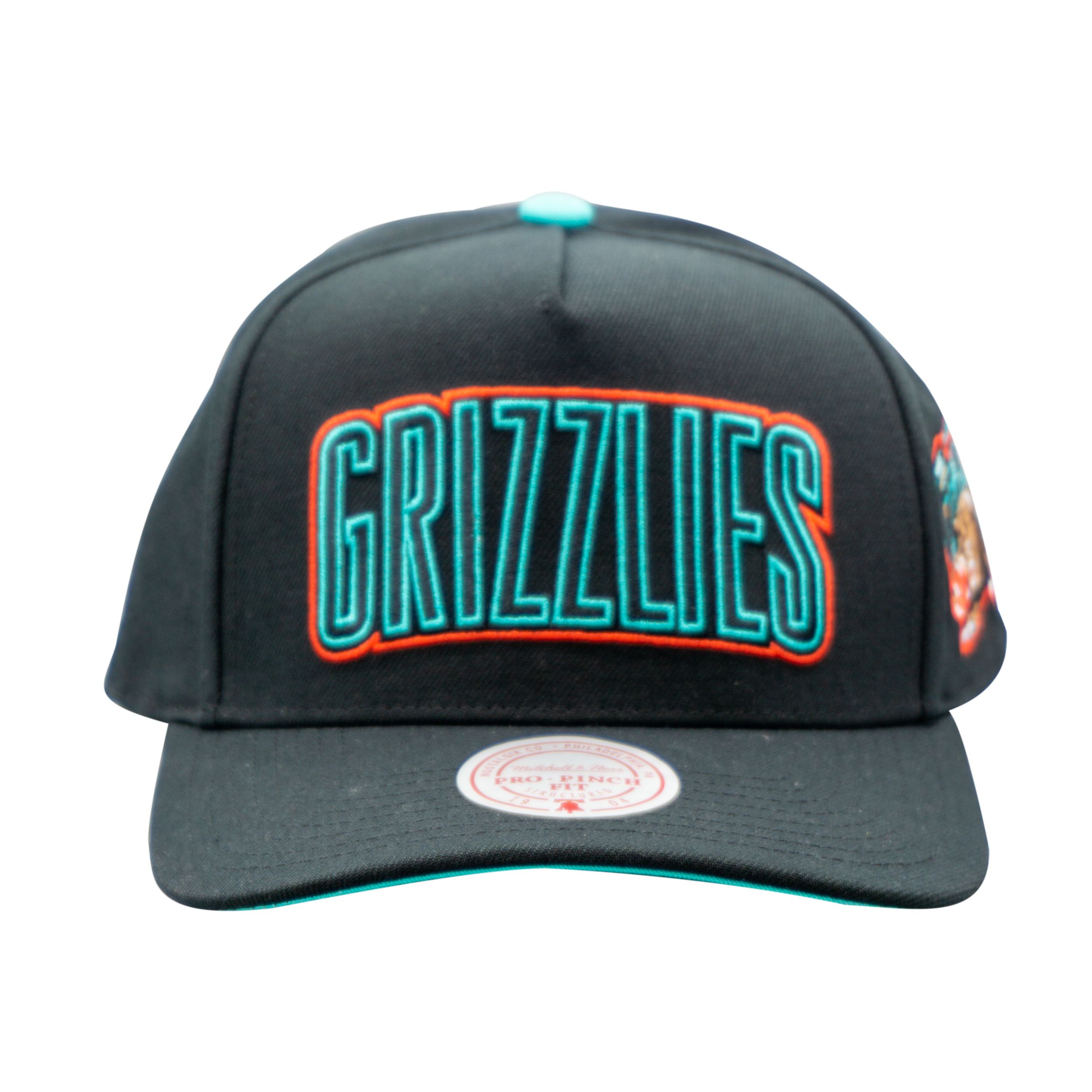 Mitchell & Ness Memphis Grizzlies Class Act Pro Pinch Cap - NBA Headwear