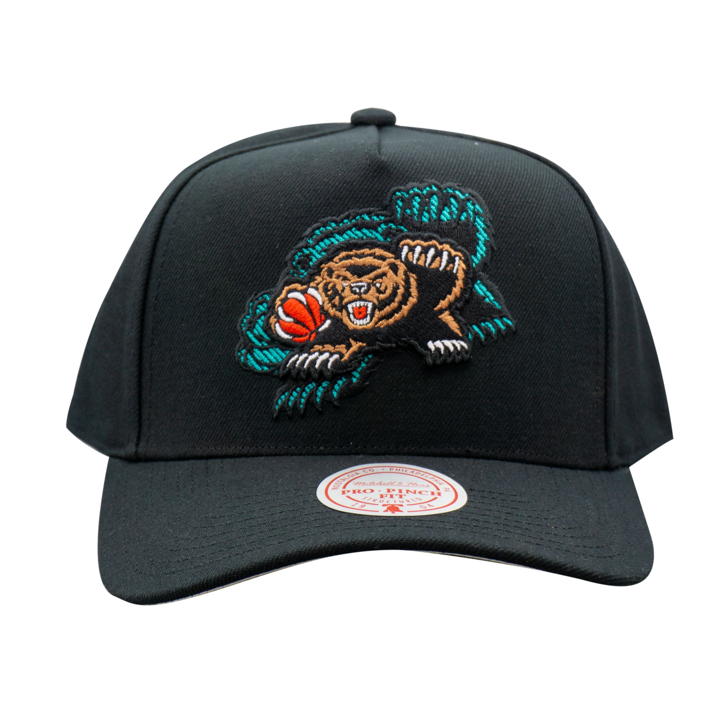 Mitchell & Ness Memphis Grizzlies Hardwood Classics Tilted Pro Snapback Hat