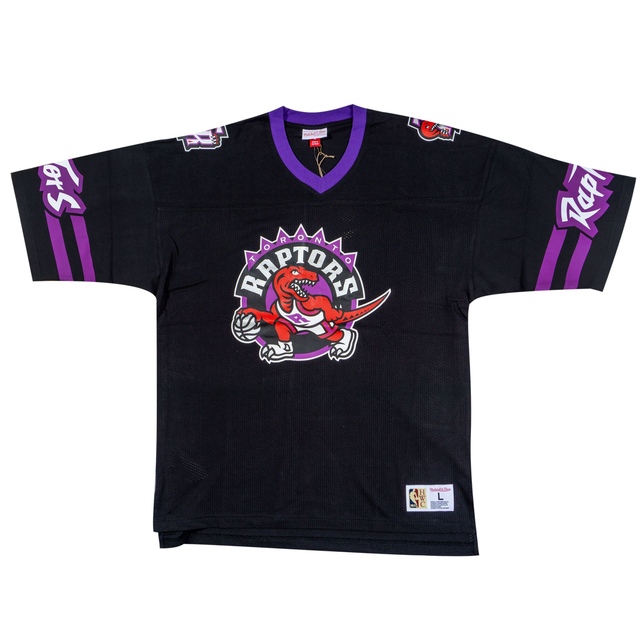 Mitchell & Ness Toronto Raptors Playmaker V-neck Top - NBA Licensed Clothing
