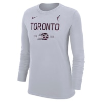 Toronto Tempo Nike Women's Logo Long Sleeve T-Shirt Front_Angled_Left
