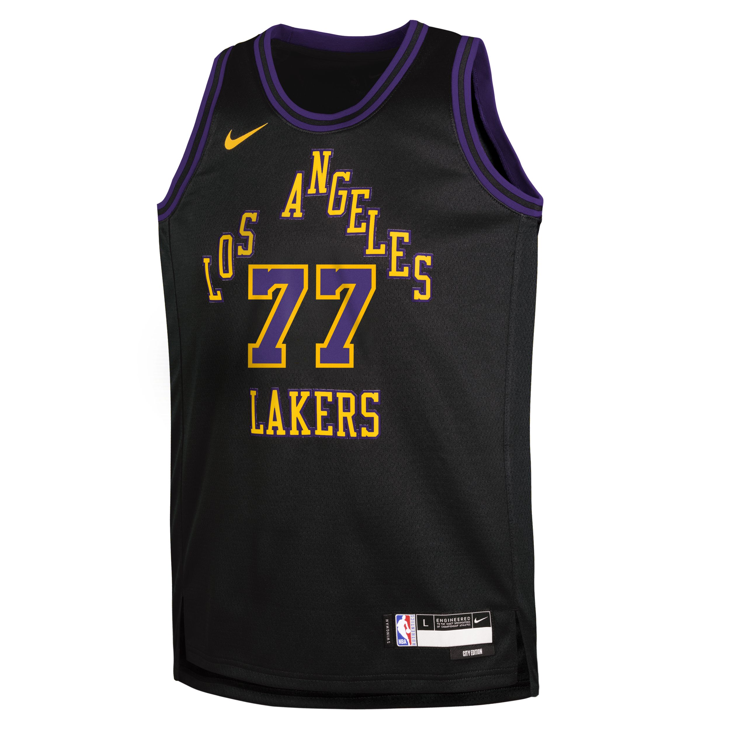Youth Los Angeles Lakers NBA Doncic City Edition Jersey&nbsp;