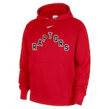 Toronto Raptors Nike Men's Club Wordmark Hoodie Front_Angled_Left