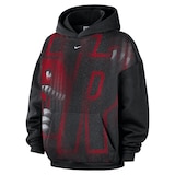 Toronto Raptors Nike Men's Standard Issue Hoodie Front_Angled_Left