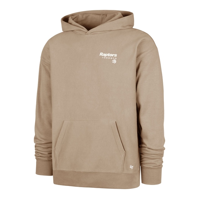 47 Brand Toronto Raptors Triple Double Foundation Hoodie - NBA Licensed Clothing