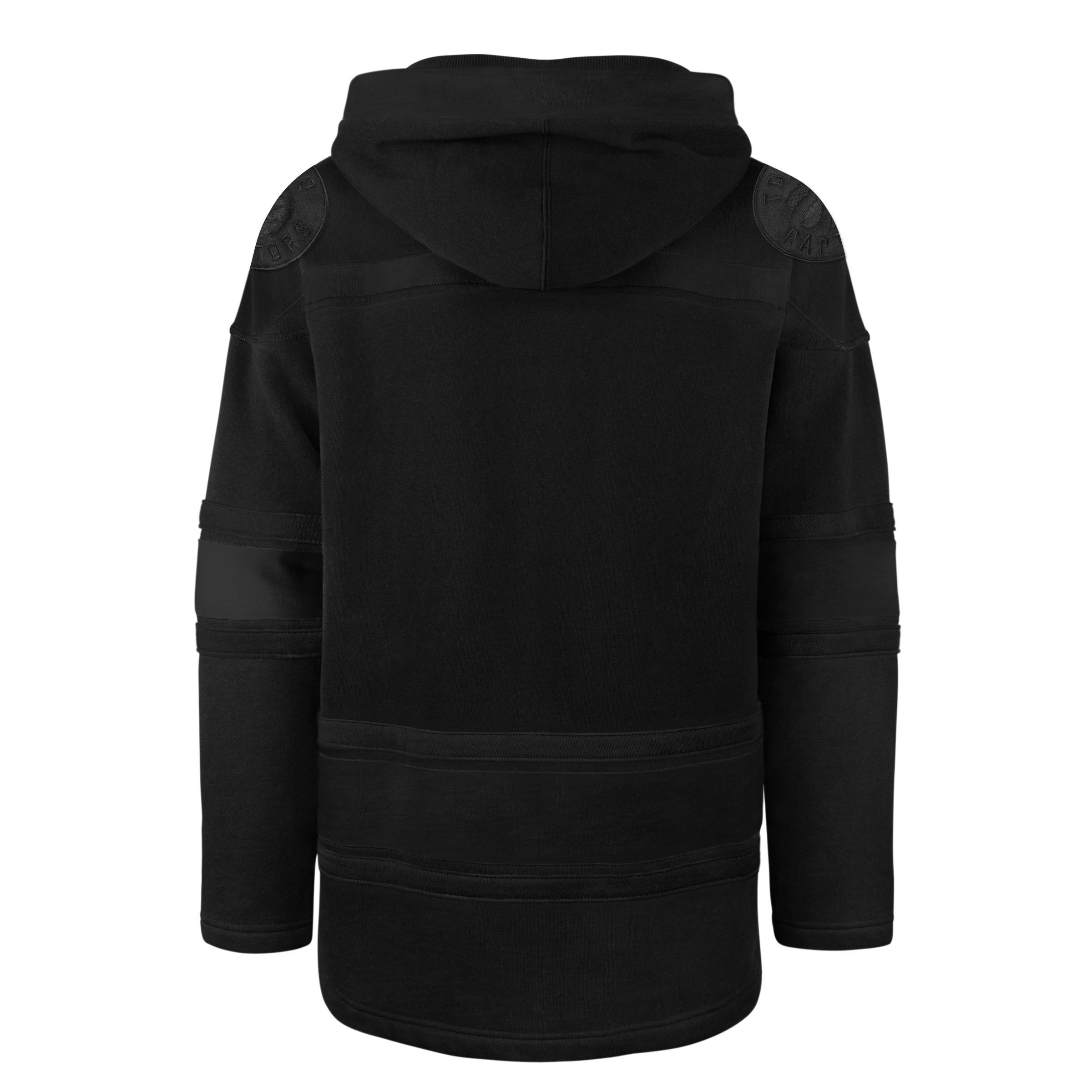 47 Brand Toronto Raptors Blackout Lacer Hoodie