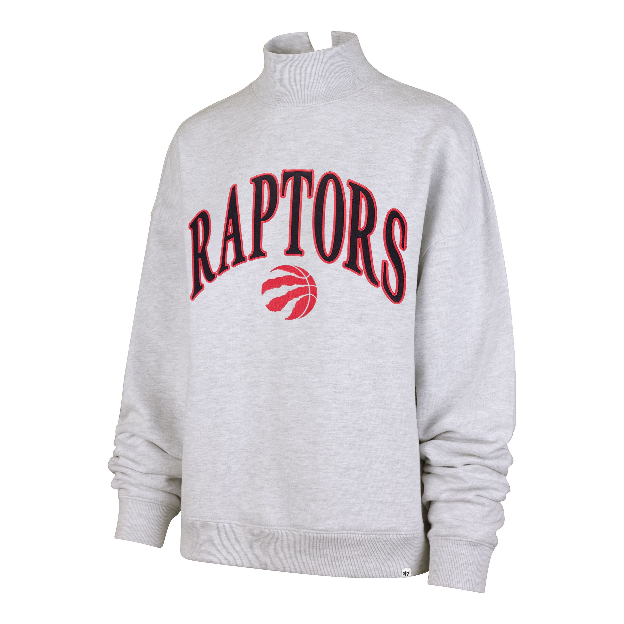 47 Brand Toronto Raptors Women's Vantage Mock Neck Pullover