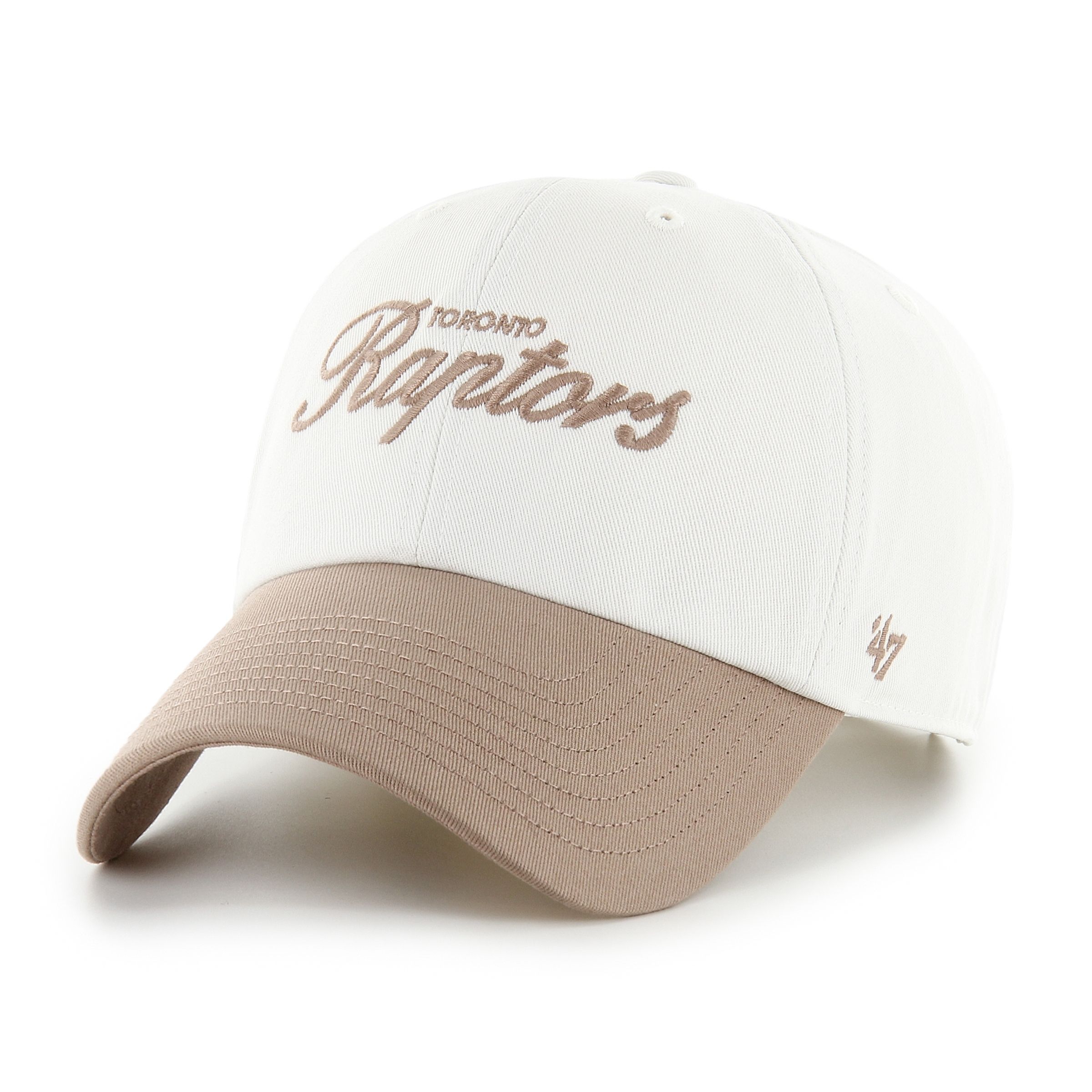 47 Brand Toronto Raptors Women's Foundational Tt Clean Up Adjustable Strap Baseball Cap
