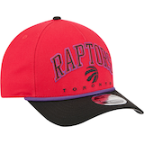 Youth Toronto Raptors New Era 9FORTY Arch Cap Front_Angled_Right