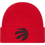Toronto Raptors New Era Men's Waffle Knit Beanie Front_Flat