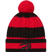 Toronto Raptors New Era Braided Knit Hat Front_Flat