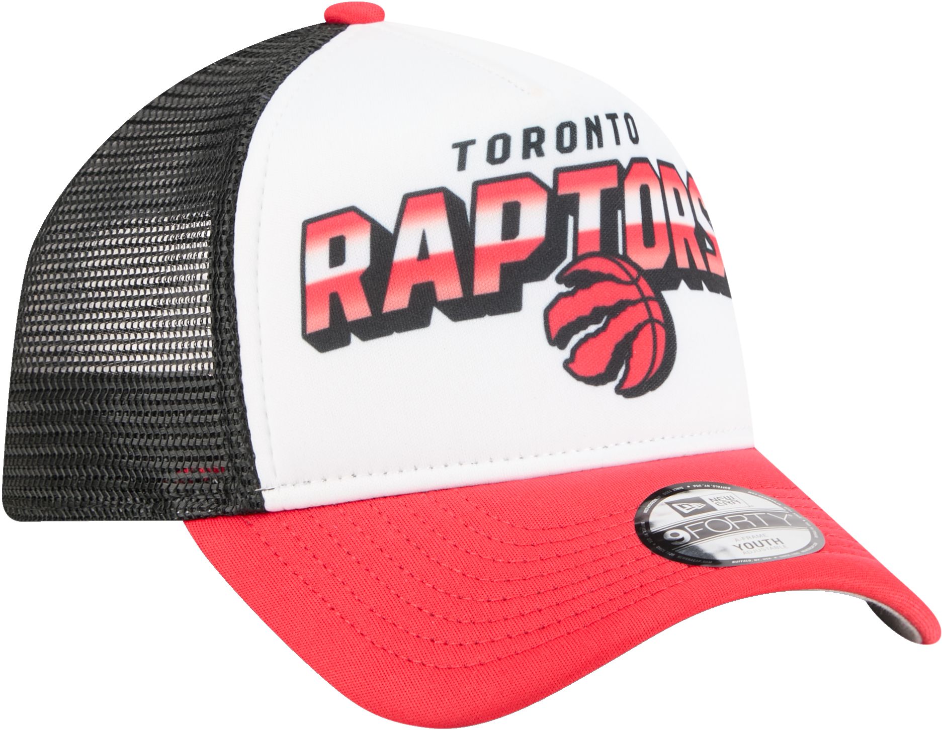 Child Toronto Raptors New Era 9FORTY A‑Frame Streak Cap