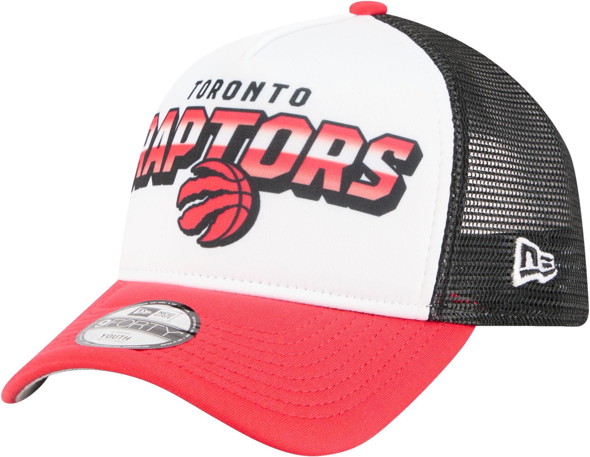 Child Toronto Raptors New Era 9FORTY A‑Frame Streak Cap