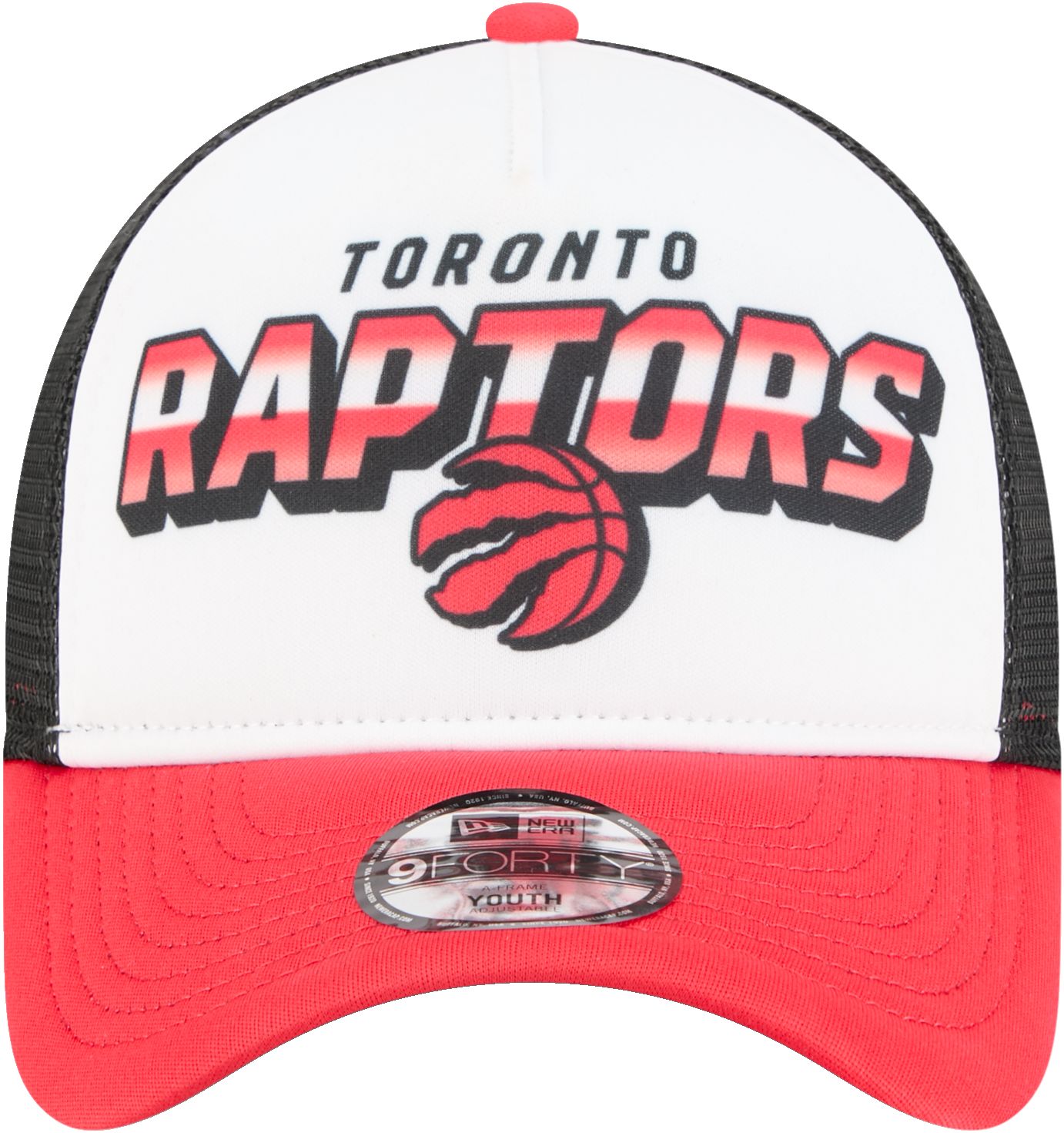 Child Toronto Raptors New Era 9FORTY A‑Frame Streak Cap