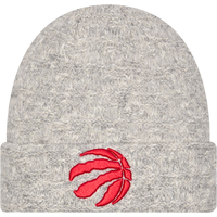 Toronto Raptors New Era Metallic Knit Hat Front_Flat