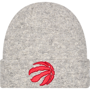 Toronto Raptors New Era Metallic Knit Hat