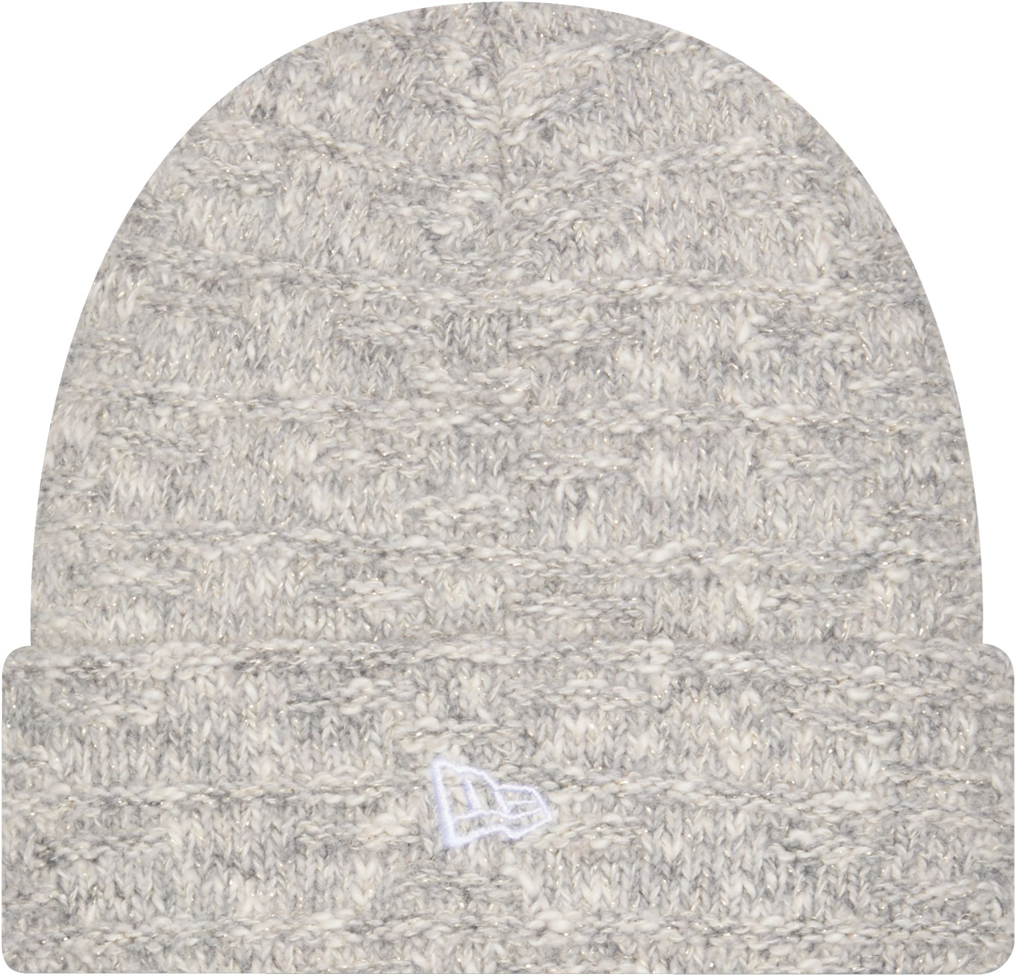 Toronto Raptors New Era Metallic Knit Hat