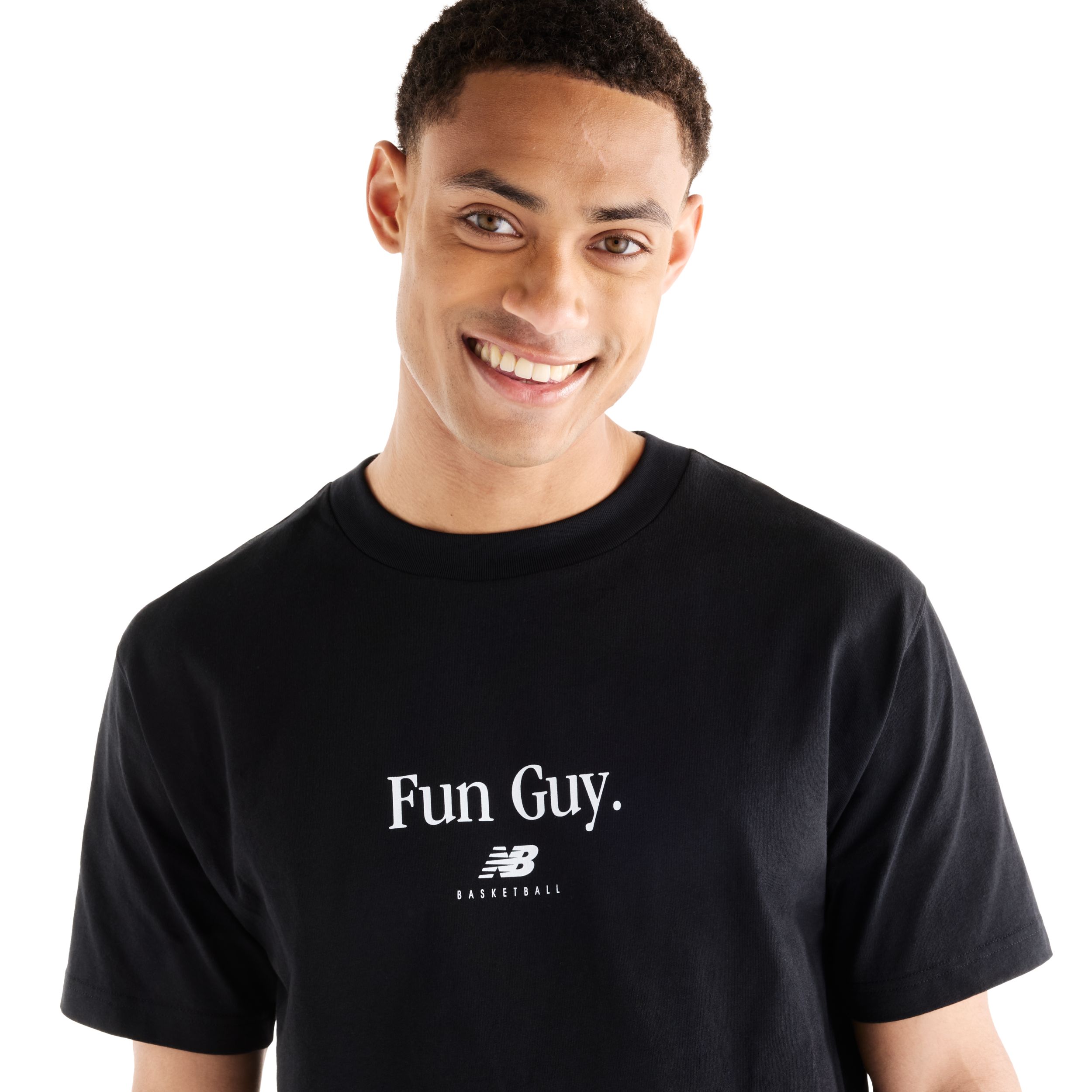 New Balance Men's Kawhi Leonard Fun Guy T-Shirt - Black