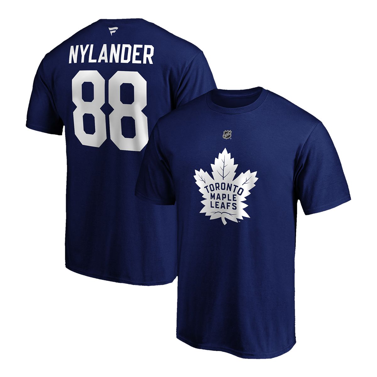 Image of Toronto Maple Leafs Fanatics Nylander Authentic Stack T Shirt