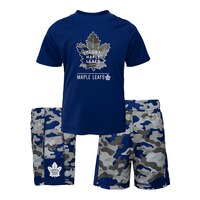 Toddler Toronto Maple Leafs Outerstuff Major T Shirt And Short Set Composite_or_Mixed