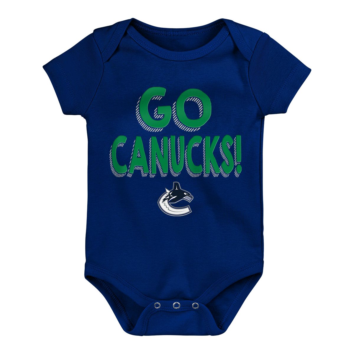 Infant Vancouver Canucks Outerstuff Born To Win Creeper Set - 3 Pack