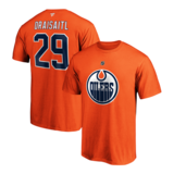 Edmonton Oilers Fanatics Men's Leon Draisaitl Authentic Stack T Shirt Composite_or_Mixed