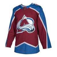 Colorado Avalanche adidas Authentic Jersey Front_Angled_Left