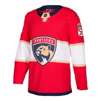 Florida Panthers adidas Authentic Jersey Front_Angled_Left