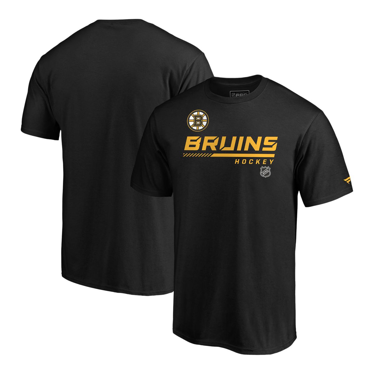 Boston Bruins Fanatics Locker Room Speed T Shirt