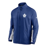 Toronto Maple Leafs Fanatics Men's Locker Room Rink Jacket Front_Angled_Left