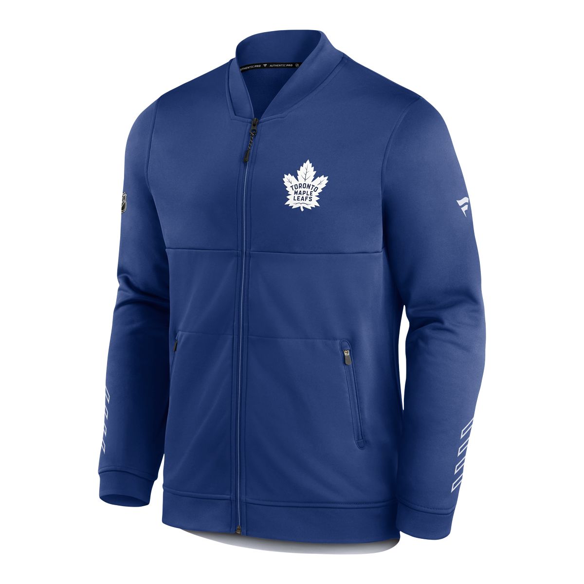 Toronto Maple Leafs Fanatics Locker Room Full Zip Fleece Jacket