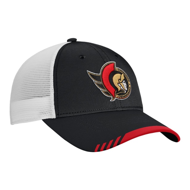 Ottawa Senators Fanatics Locker Room Structured Adjustable Hat, NHL, Hockey Front_Angled_Right