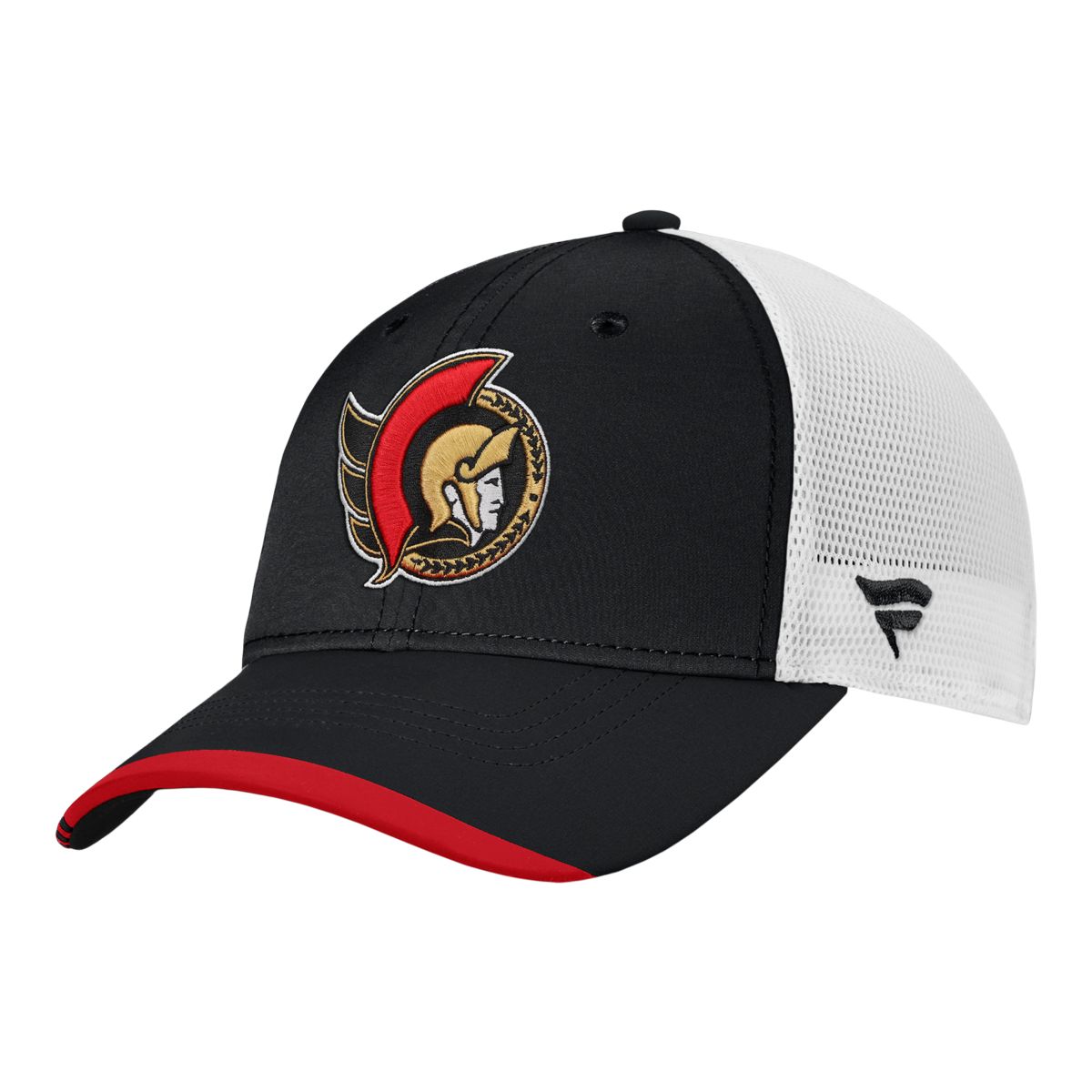 Ottawa Senators Fanatics Locker Room Structured Adjustable Hat, NHL, Hockey Front_Angled_Left