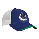 Vancouver Canucks Fanatics Locker Room Structured Adjustable Hat, NHL, Hockey Front_Angled_Right
