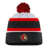 Ottawa Senators Fanatics Draft Pom Knit Hat, NHL, Hockey Front_Flat