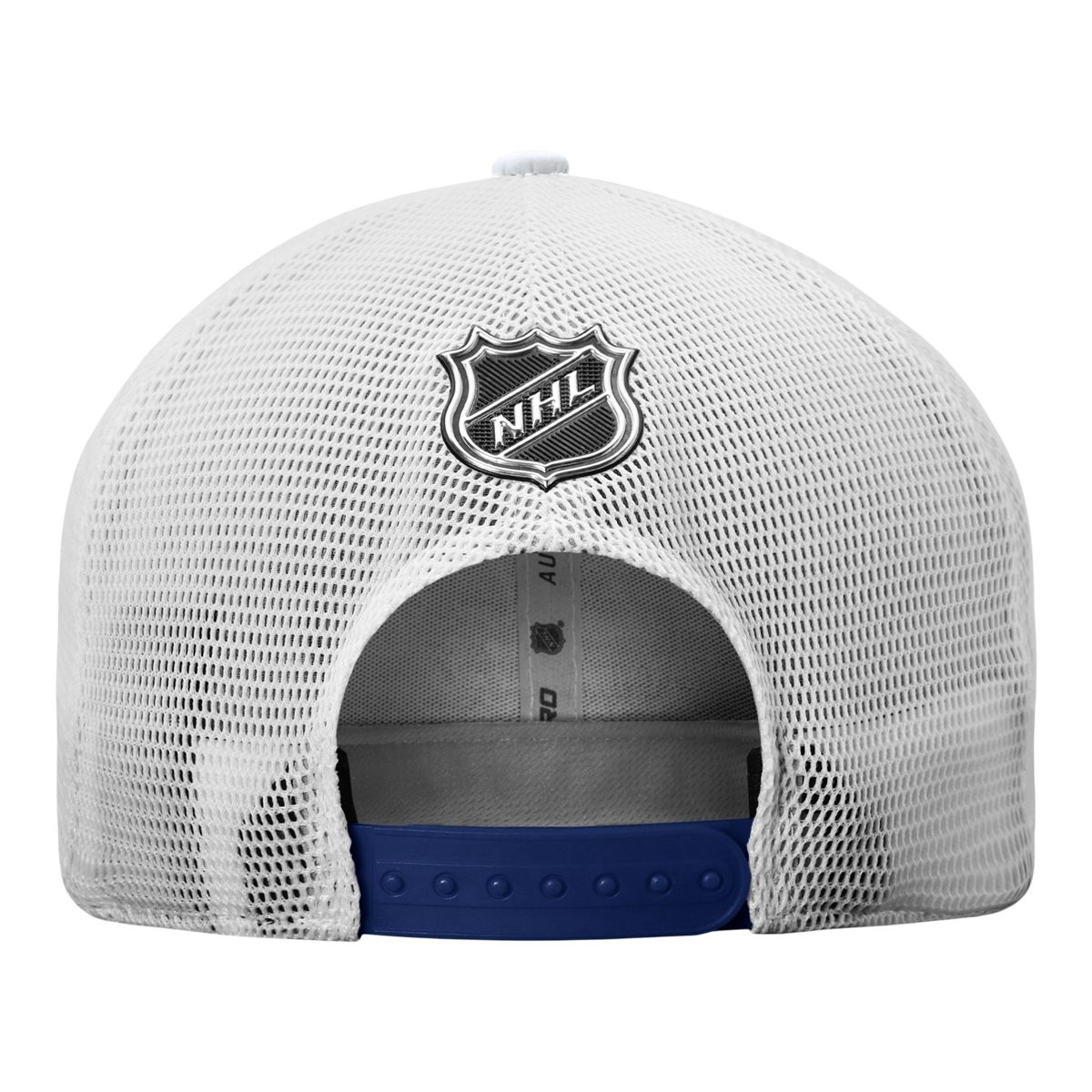 Toronto Maple Leafs Fanatics Draft Structured Trucker Cap