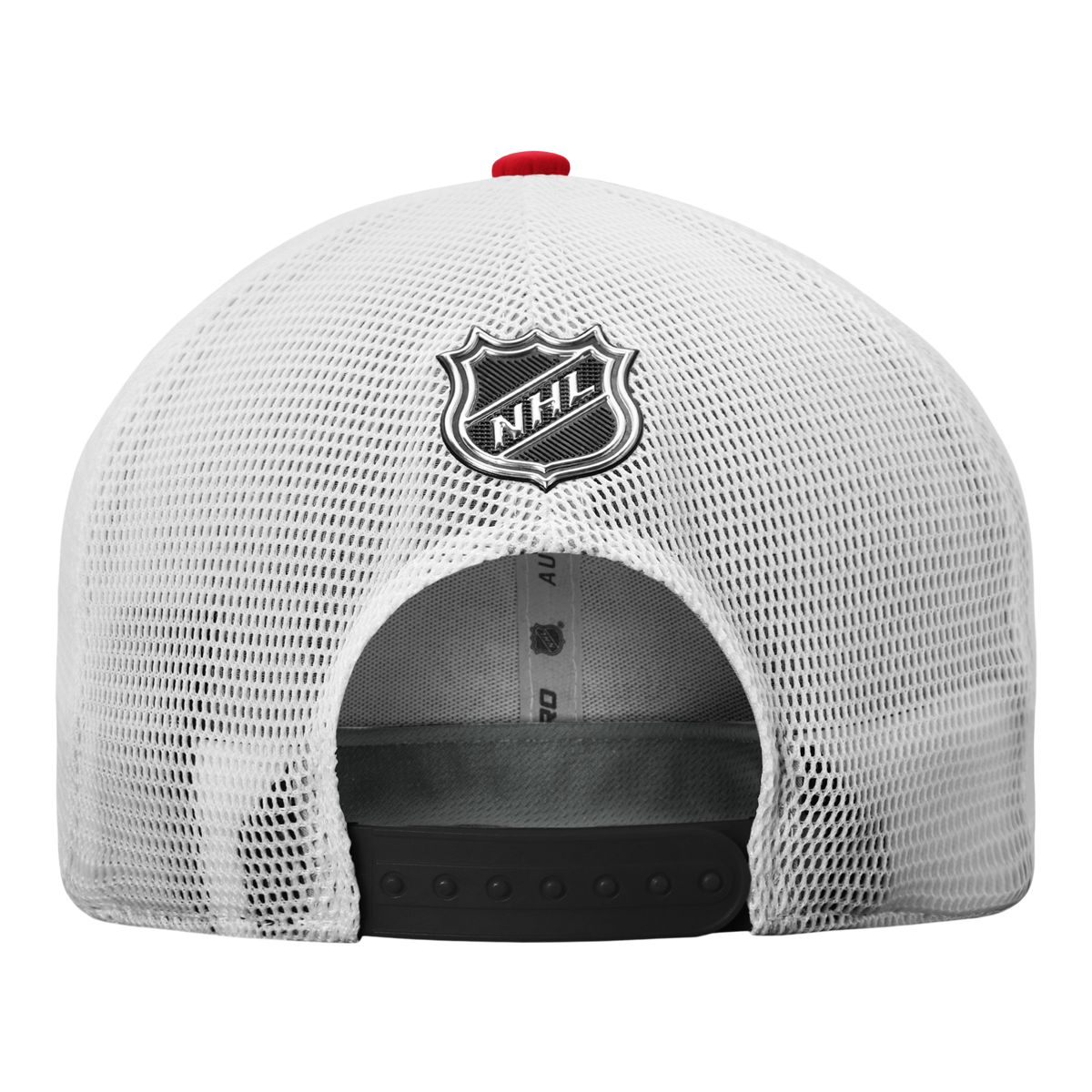 Ottawa Senators Fanatics Draft Home Structured Cap Back_Flat