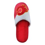 Calgary Flames Forever Collectibles Big Logo Slippers Overhead_Flat
