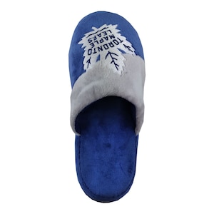 Youth Toronto Maple Leafs Forever Collectibles Big Logo Slippers