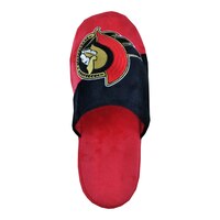 Ottawa Senators Forever Collectibles Big Logo Slippers Overhead_Flat