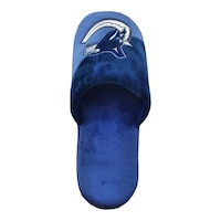 Vancouver Canucks Forever Collectibles Big Logo Slippers Overhead_Flat