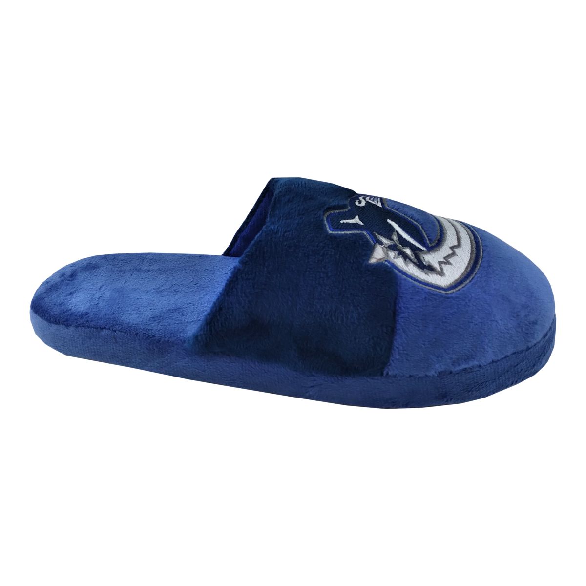 Youth Vancouver Canucks Forever Collectibles Big Logo Slippers