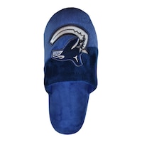 Youth Vancouver Canucks Forever Collectibles Big Logo Slippers Overhead_Flat