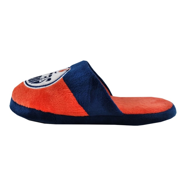 Youth Edmonton Oilers Forever Collectibles Big Logo Slippers SportChek