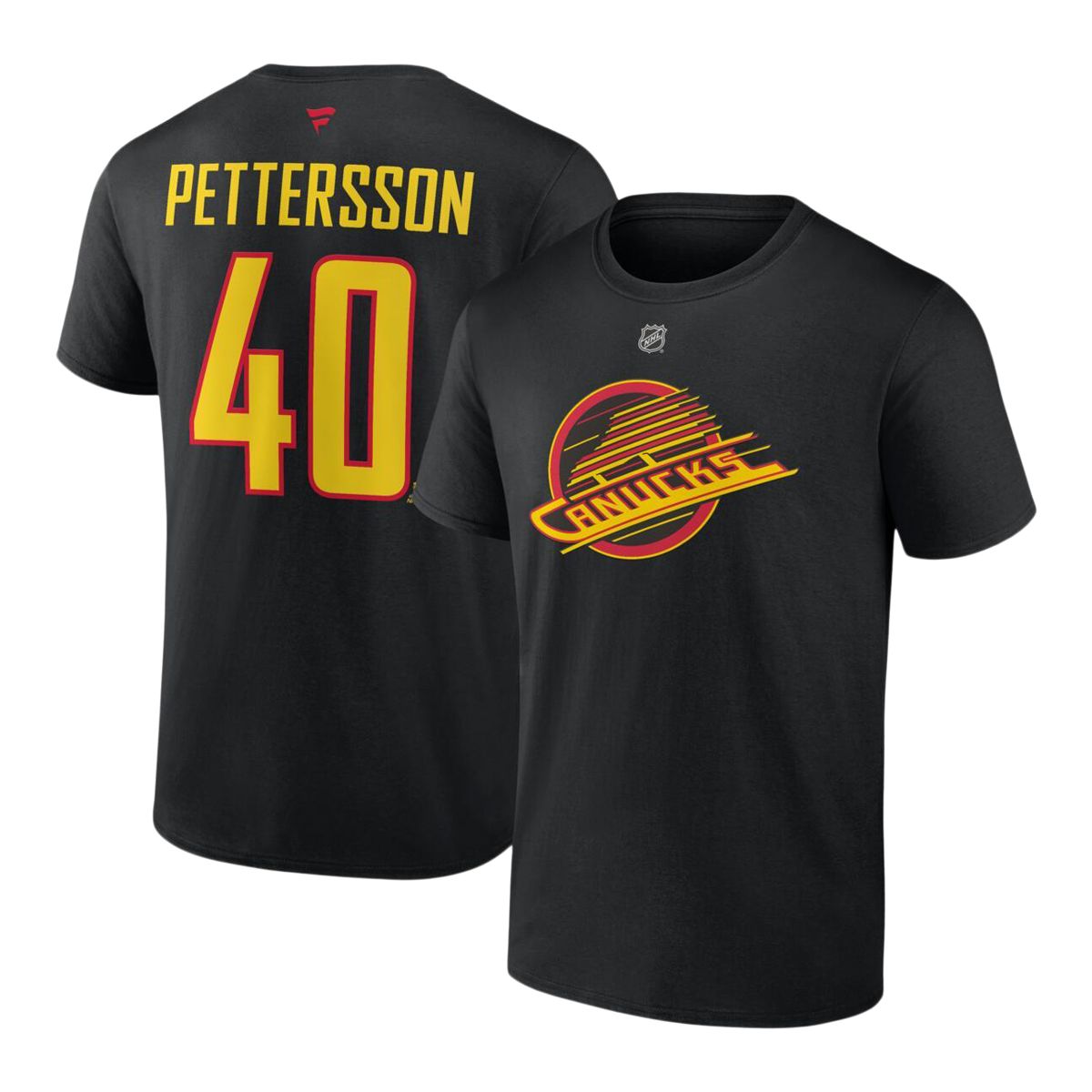 Vancouver Canucks Fanatics Pettersson N&N Player T Shirt