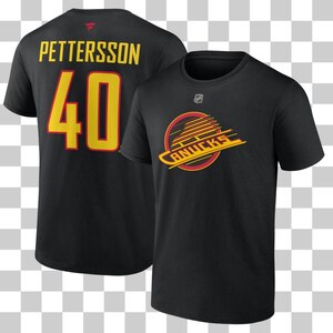 Vancouver Canucks Fanatics Pettersson N&N Player T Shirt