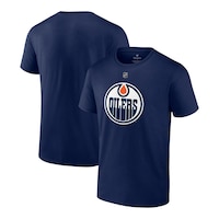 Edmonton Oilers Fanatics Primary Logo T Shirt Composite_or_Mixed