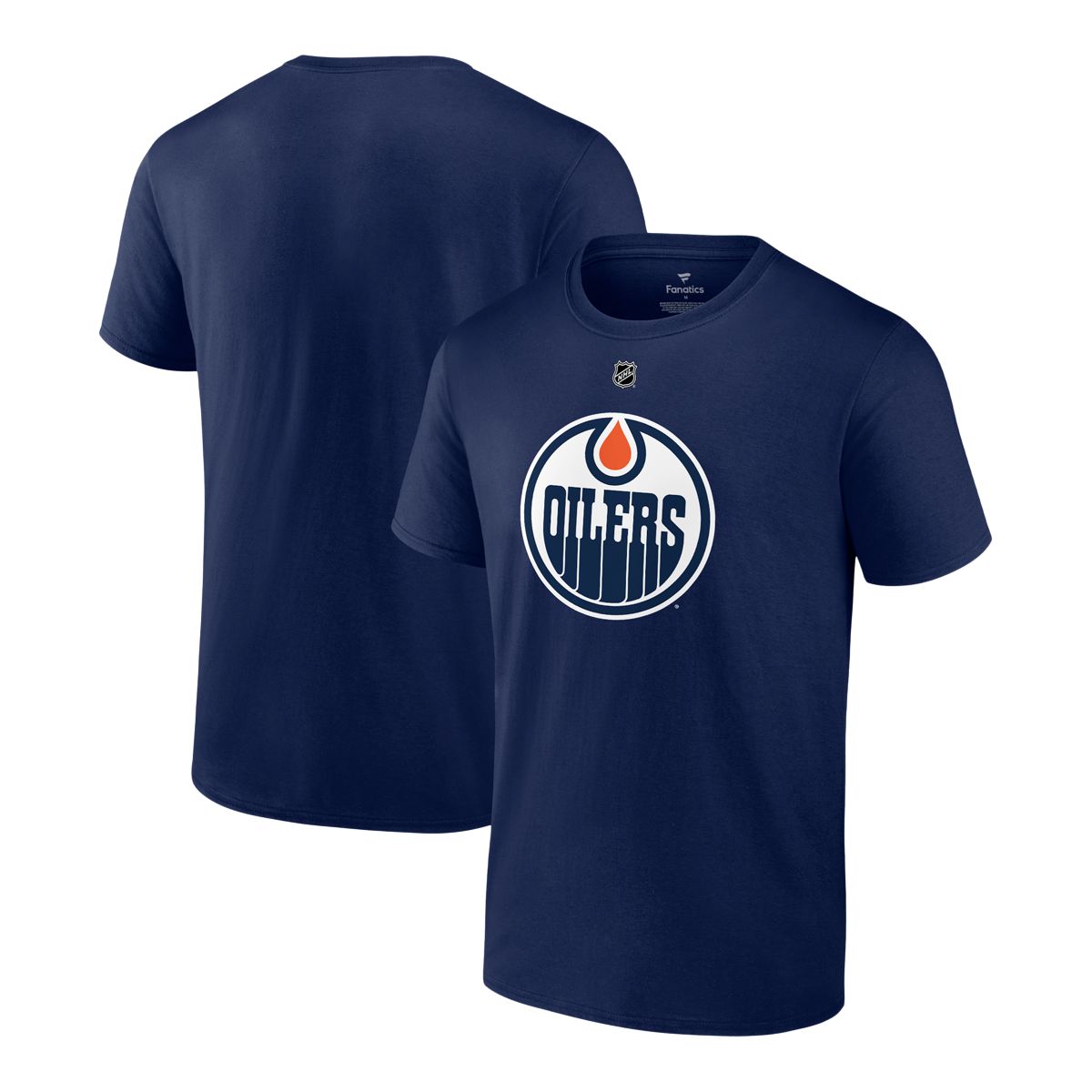 Edmonton Oilers Fanatics Primary Logo T Shirt Sportchek