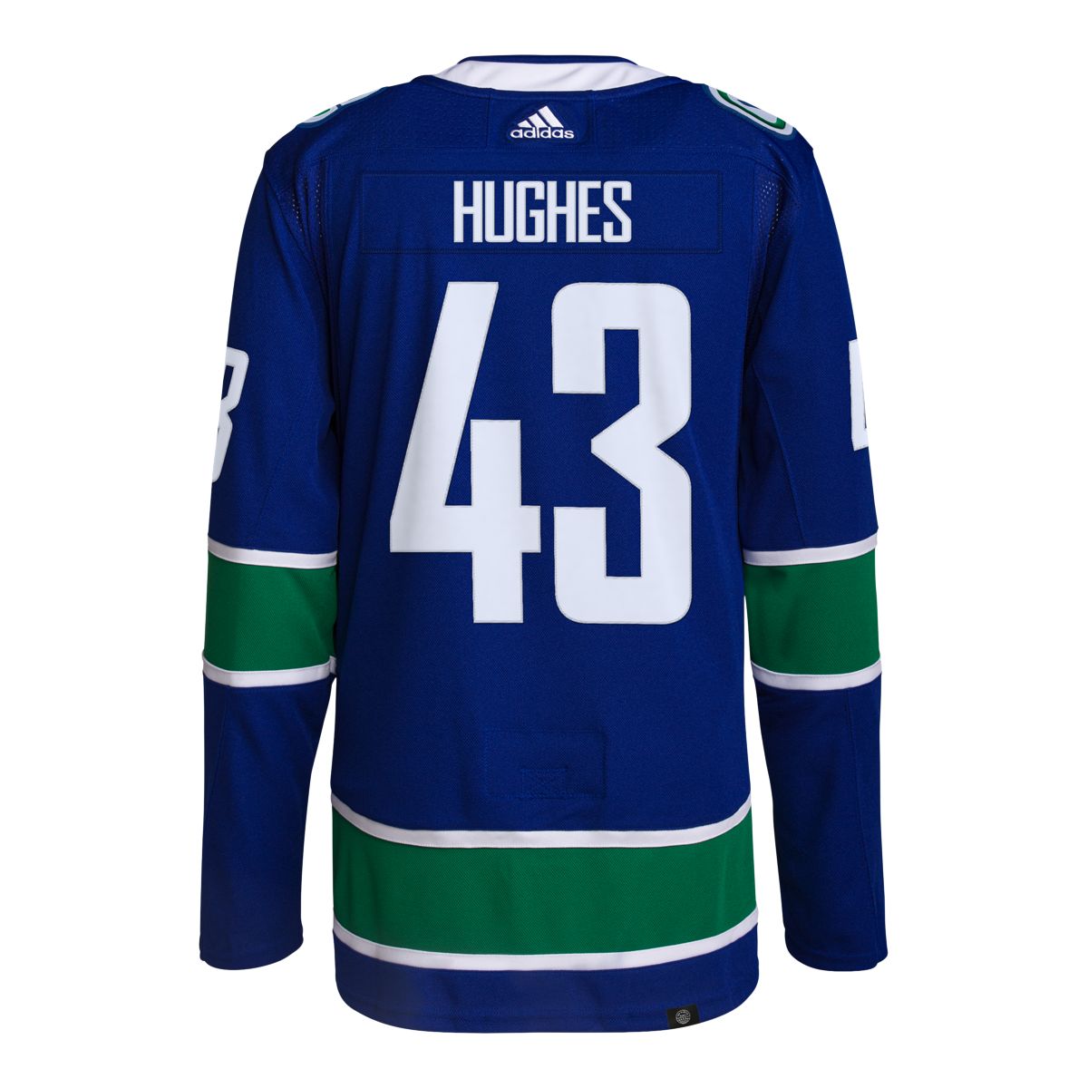 Vancouver Canucks adidas Quinn Hughes Prime Authentic Jersey, Hockey, NHL