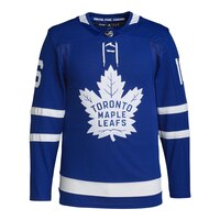 Toronto Maple Leafs adidas Mitch Marner Prime Authentic Jersey Front_Flat